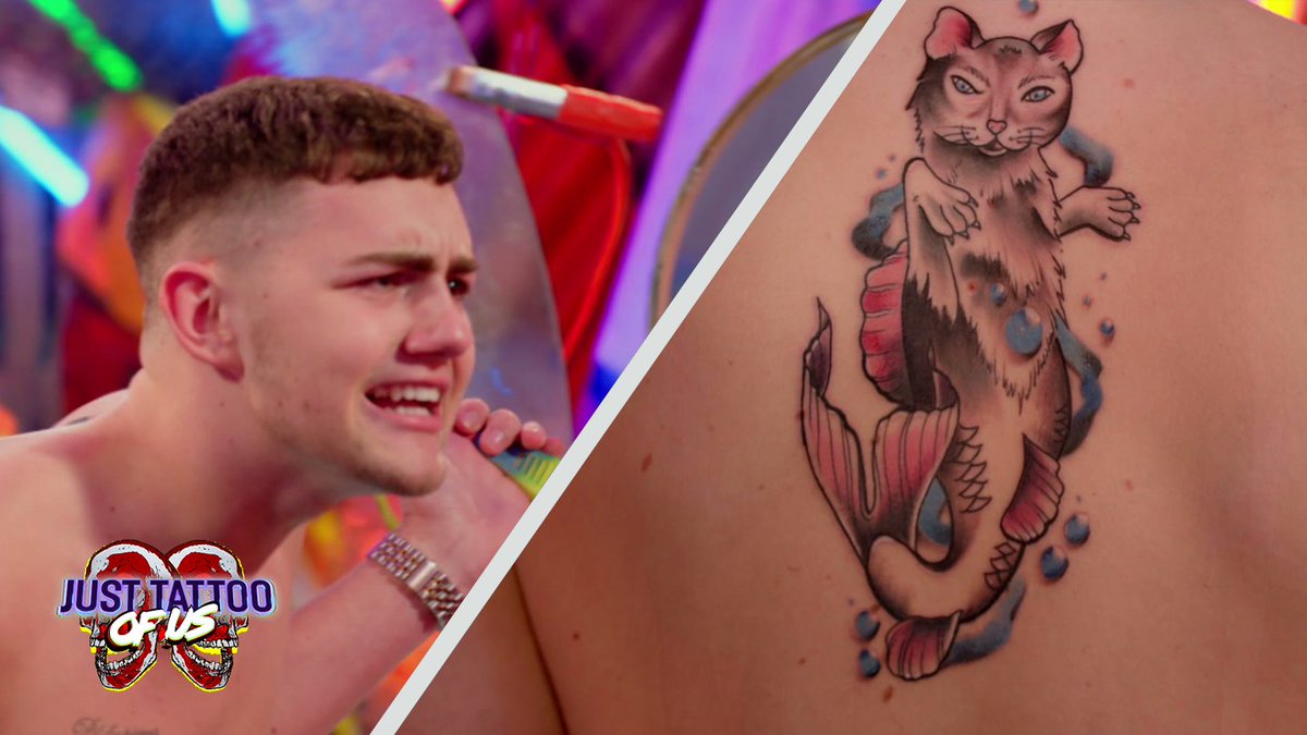 Just Tattoo Of Us on Twitter: "🎥💉 | REVEAL: OH SH*T! Jordan ISN'T feline too great about his catfish inking as best friend Ashley EXPOSES the poor lad! 😲🐱 &gt;&gt;&gt; https://t.co/HwqJGT4rUM #