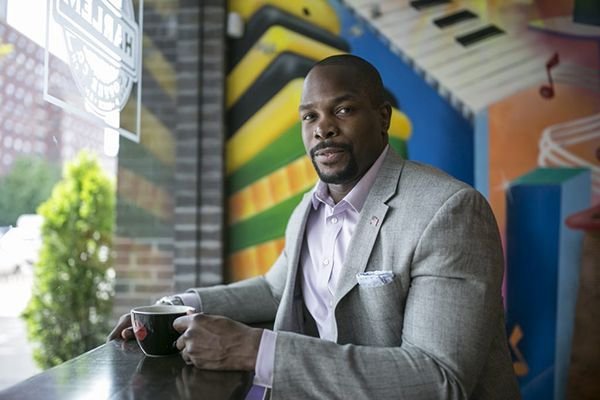 CornellSHA's tweet photo. From #WallStreet to the heart of #Harlem. We caught up with @harlemcoffeeco founder Mark Thompson, #CornellSHA '08→https://t.co/3K6XwS2AXU https://t.co/jMLlCoo9Q5
