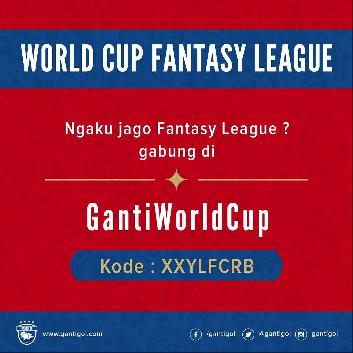 gantigol's tweet photo. + #GantiWorldCup aja sekalian~ https://t.co/Ys2zE8Yiia