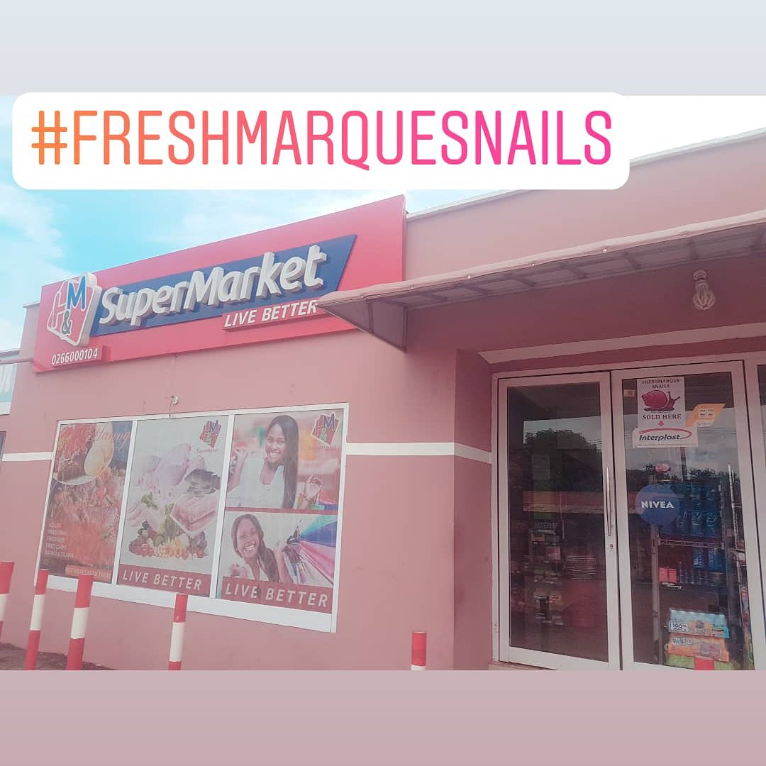 FreshmarqueFarm's tweet photo. You may contact us on 0541230142 or use the below link to send us a whatsapp
https://t.co/No4SGWktnG.
#freshmarquesnails #letslivehealthy ,#packagedsnails
Pick up yours at HnM at adenta.
Our product is FDA approved ✔✔💃🇬🇭 https://t.co/pvaEYkAtdE