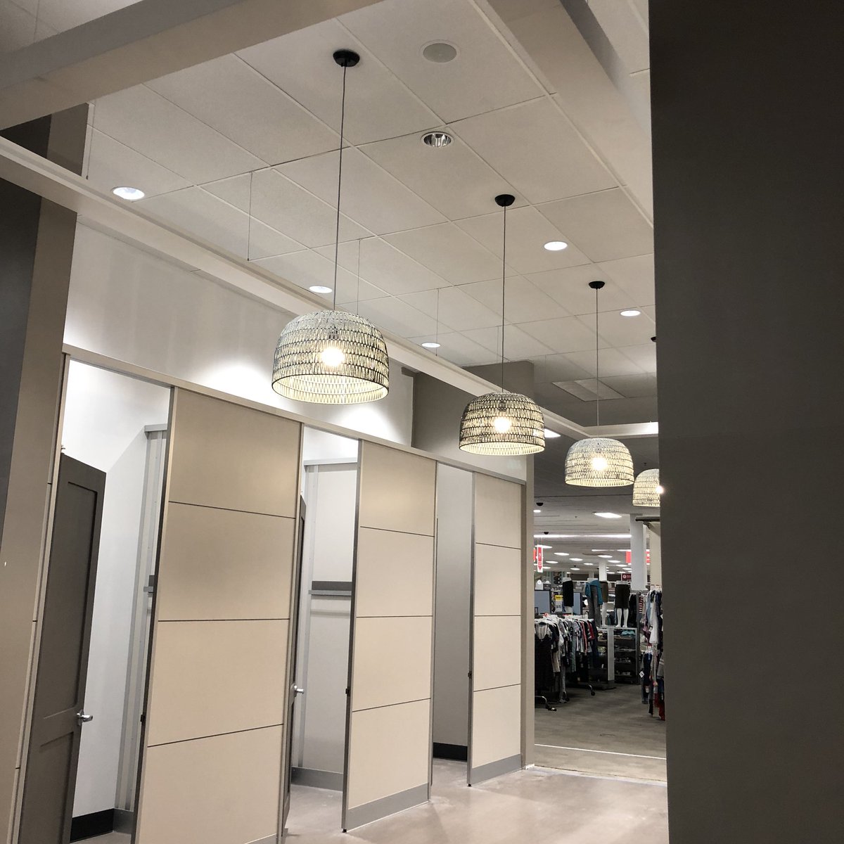 New fitting room is almost done 😳😍 #beautiful #remodel #NEXTGENERATION