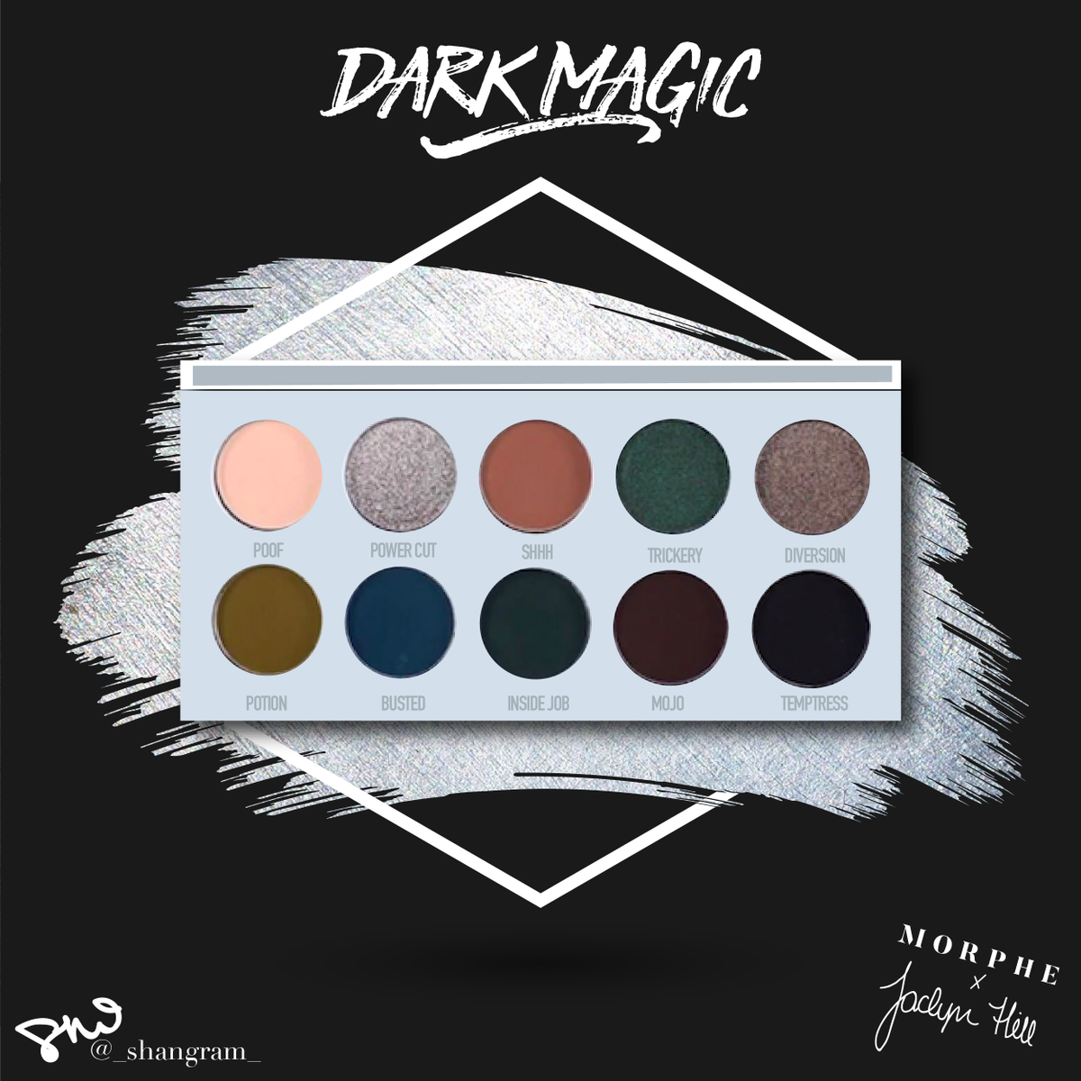 _shangram_'s tweet photo. Once I saw @Jaclynhill &amp; @MorpheBrushes collab I just had to design something. These are going to be BOMBBBBB! Can't wait until 6.26.18 😆❤️ https://t.co/LxfCgubZSB