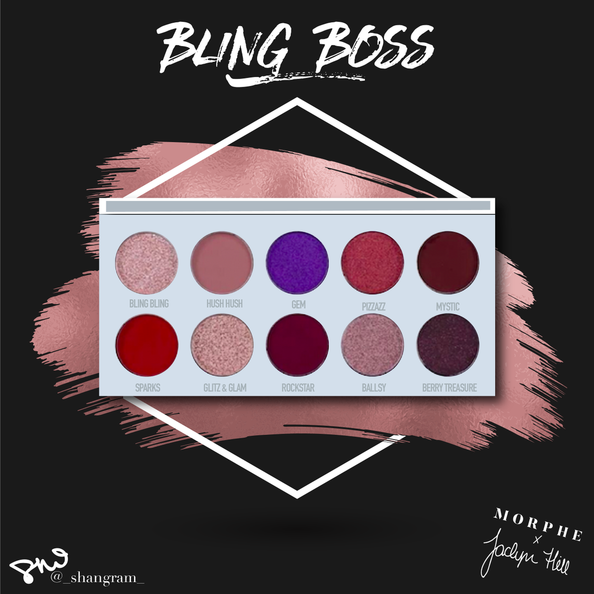 _shangram_'s tweet photo. Once I saw @Jaclynhill &amp; @MorpheBrushes collab I just had to design something. These are going to be BOMBBBBB! Can't wait until 6.26.18 😆❤️ https://t.co/LxfCgubZSB