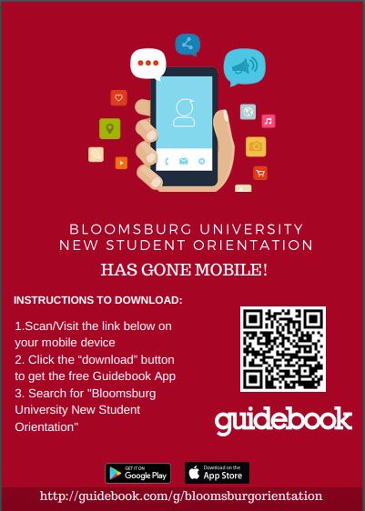 bloomuorient's tweet image. Less than a week to go! Don&apos;t forget to download your schedule of events via our @guidebook app! #BUClass2022