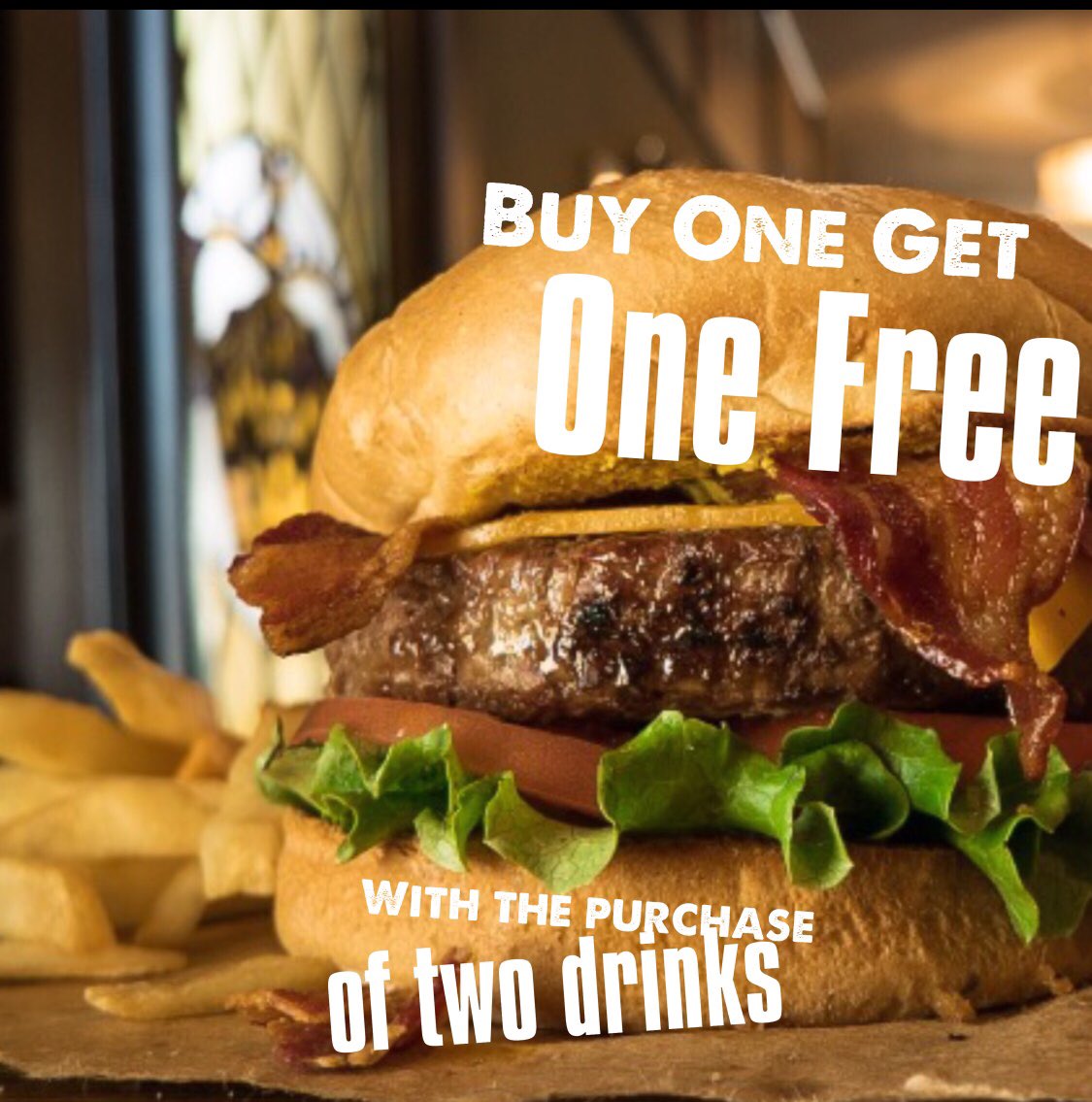 jrbentleys's tweet photo. It’s BOGO Tuesday from 11am-10pm. Yay!! https://t.co/l9dQ6t6rE6