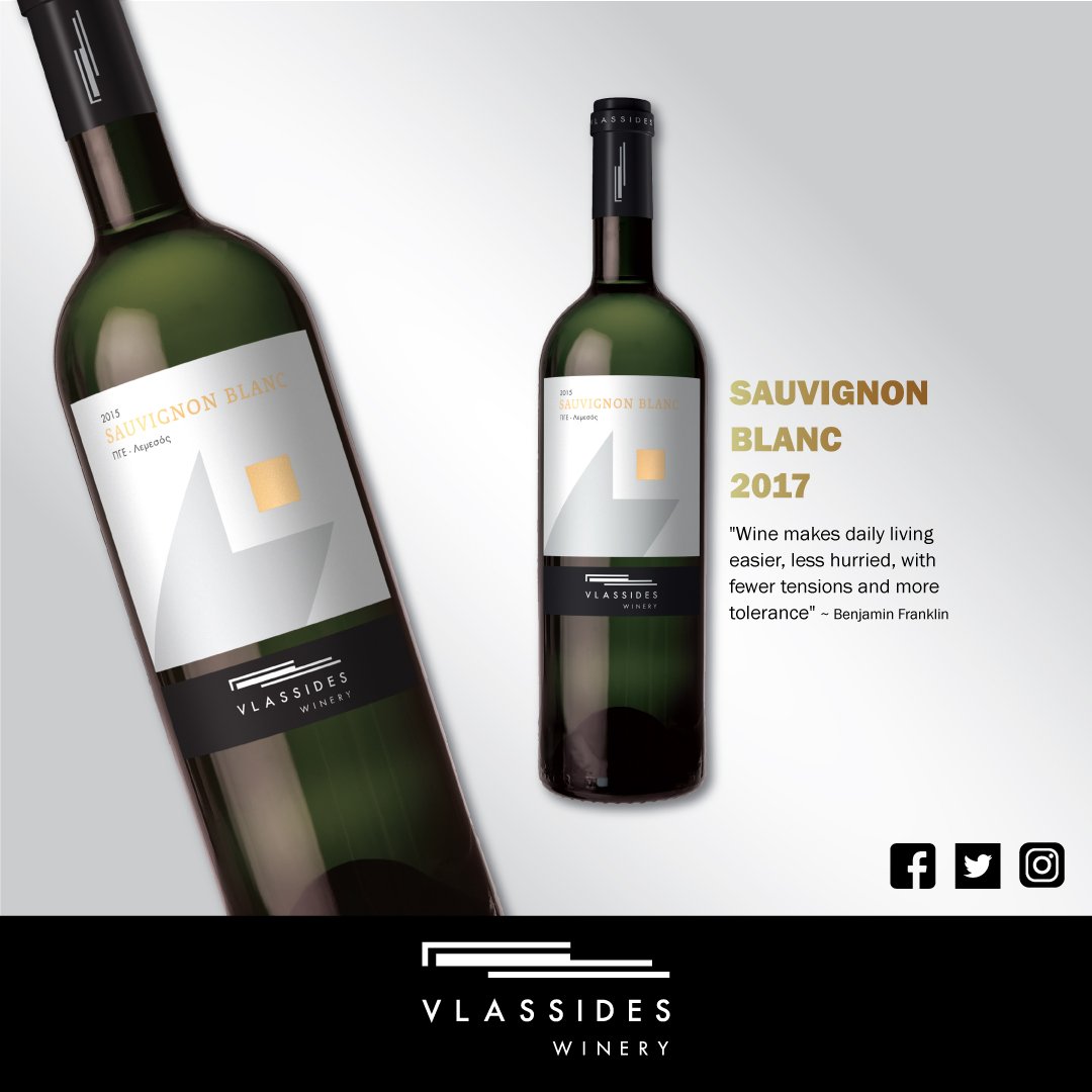 VlassidesWinery's tweet photo. MEET #VLASSIDES Sauvignon Blanc 2017
#VLASSIDESWINERY | T 99441574 | Koilani, Limassol #Cyprus
#CyprusWinery #Winemaking #CyprusWinery #CyprusWine #Limassol #Lemesos #CyprusProduct #Cy #Vineyards #κυπρος #RussianCyprus #VisitCyprus #Europa https://t.co/vCrYworBki