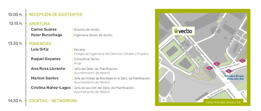 vectio's tweet photo. Reserva el 22 de Junio para celebrar el #INWED18 en la jornada organizada por Vectio en Méndez Álvaro 56.
.
Cinco mujeres, referentes en el sector de la ingeniería nos ofrecerán una visión real de la situación laboral actual, con casos prácticos del día a día. https://t.co/lB7yhVakYZ