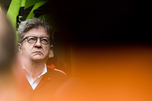 Paris / France 
Jean-Luc Melenchon, Leader of the France Insoumise at the General Assemblee of the Railway workers in Gare de Lyon, on the 12 June 2018. 
@lepictorium_agency 
Photo : @julien_mattia 
#jlm #jlm2017 #franceinsoumise #sudrail #cgt #politics … ift.tt/2Jv64A5