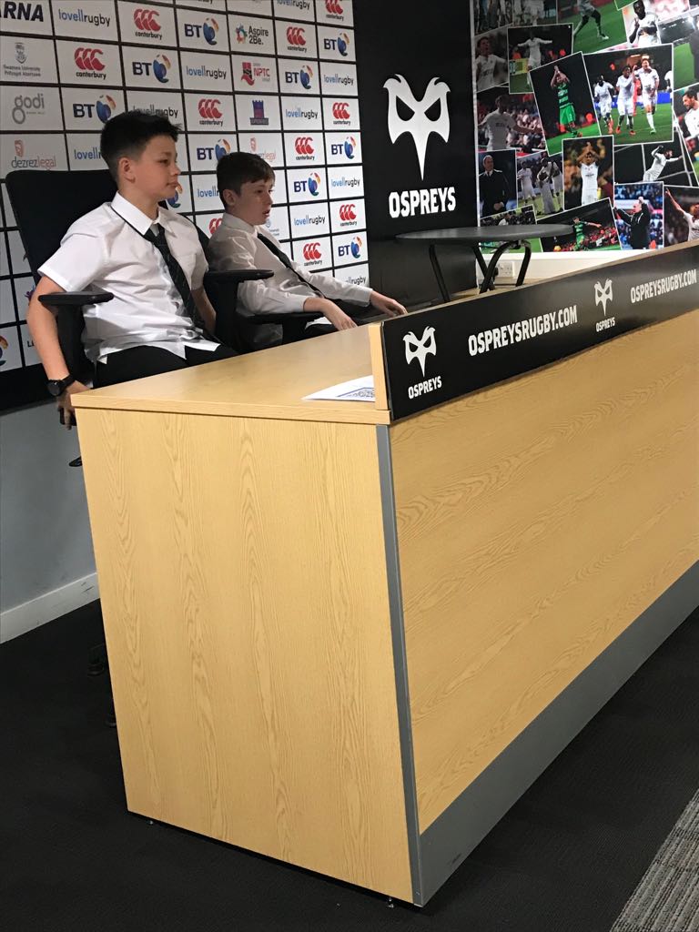 TackleWales's tweet photo. Great to see Dyffryn Lower School continue their @CommunityOsprey TACKLE experience with a visit to the Stadium today https://t.co/ItUuvxcN2K