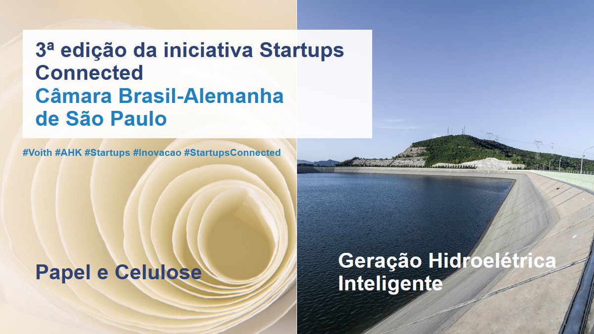 voithgroup's tweet photo. #Voith participa de nova edição do Prêmio e Programa de Aceleração #StartupsConnected https://t.co/LSRwkjET2f #inovacao #startups @ahkbrasil https://t.co/DS9TM6YUx7