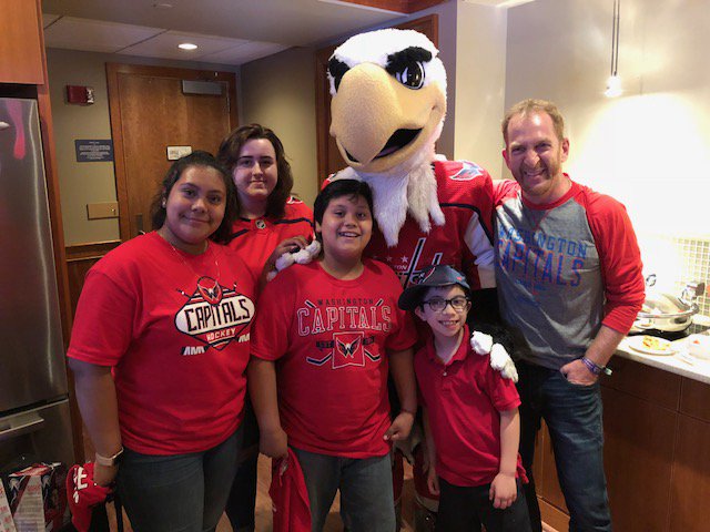 <a href="/AlliantStaffing/">Alliant Staffing</a> was honored to sponsor five patients of <a href="/childrenshealth/">Children's Health</a> and their families during the <a href="/Capitals/">Washington Capitals</a> watch party last week! #GoCaps #ForTheKids #TheBestNurses #AlliantStaffing