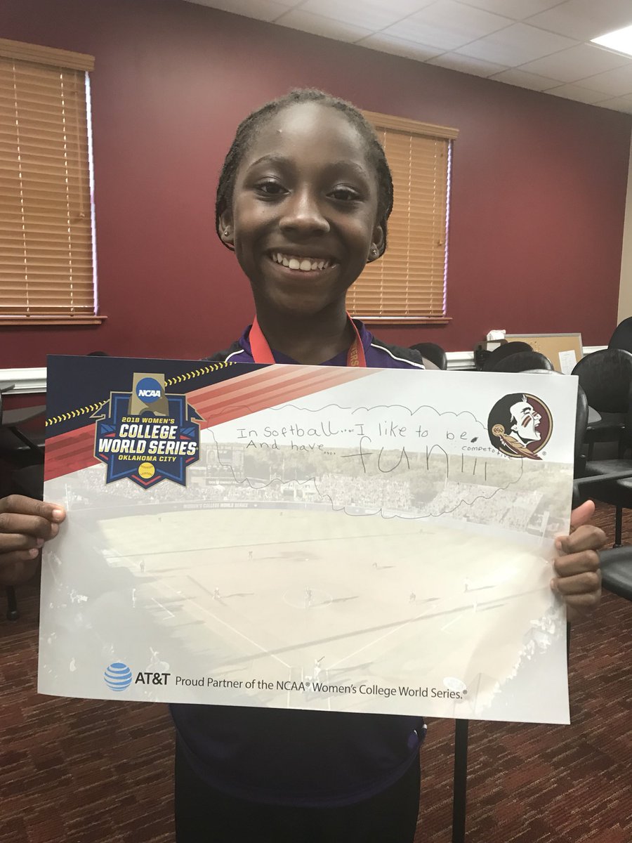 FSUsoftballcamp's tweet photo. Dear Softball,

Thank you! https://t.co/W2ZEF09d5f