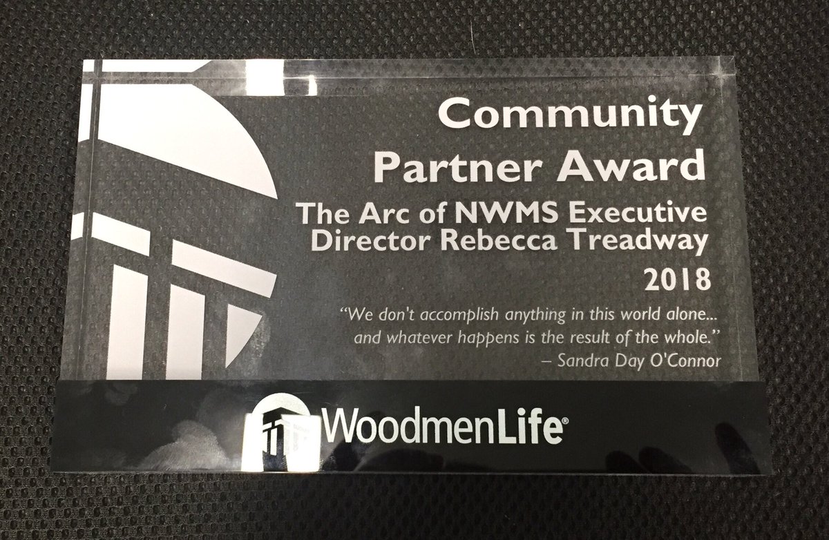 ratread's tweet photo. We so appreciate WoodmenLife’s support of Camp BOLD.  Thank you WoodmenLife for all you do for The Arc NWMS and the people we serve. https://t.co/cVcW3YZKiC
