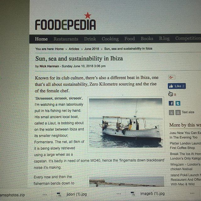 foodepedia's tweet photo. Read about the food side of #ibiza on the website (link in bio). The island is big on #sustainability and #zerokilometer sourcing and the restaurants rock harder than the clubs. @ibizasabor @ibizatravel https://t.co/1uK3rKXEkS https://t.co/TXKQdCHlDC