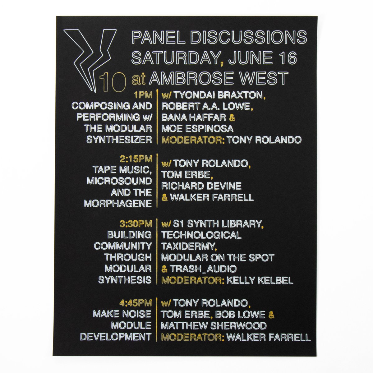 makenoisemusic's tweet photo. Our 10-Year Celebration is almost here! This Saturday, join us at @AmbroseWestAVL for an afternoon of conversation with Make Noise friends and family!

Doors at 12:30, free https://t.co/JCDbmqxq9m