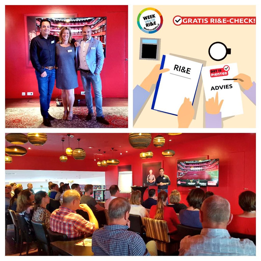 datispienter's tweet photo. De 'Week van de RI&E in de Achterhoek' was een succes!
Laat deze week je RI&E gratis checken door een kerndeskundige en ontvang een vrijblijvend advies over de status van je RI&E. Mail je RI&E naar checkmijnrie@datispienter.nl
#weekvanderie #datispienter https://t.co/slPqvF84XC