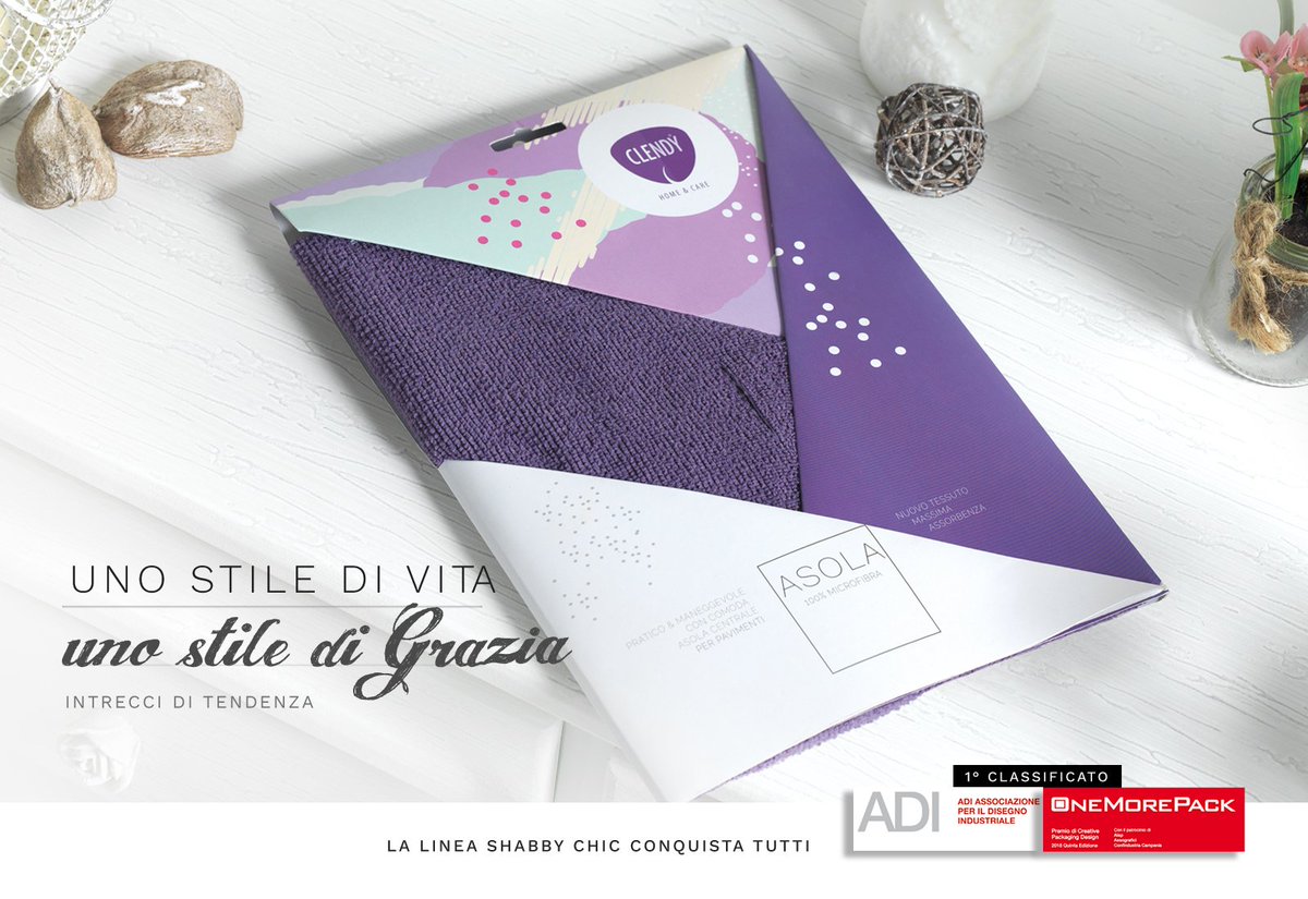 ClendyItalia's tweet photo. La linea Shabby Chic Clendy conquista tutti e si aggiudica il premio #onemorepack 2018 nella categoria "No Food"
https://t.co/pXXJ35sDml
Un grazie particolare a #graficametelliana e al grande @Lorenzo_Marini per aver reso unico quest'evento! https://t.co/LmPiQxGf7P