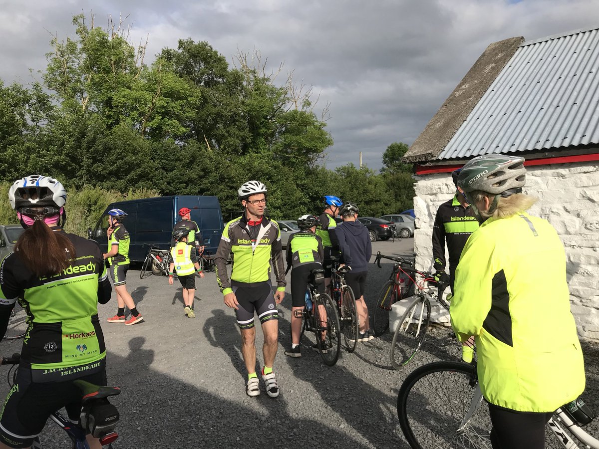 IslandeadyCycle's tweet photo. #MyBikeWeek with Islandeady Cycling Club was a huge success Three large groups took to the road for an enjoyable evening of Cycling @IreCyclingFed https://t.co/Vg3DRmRUfa