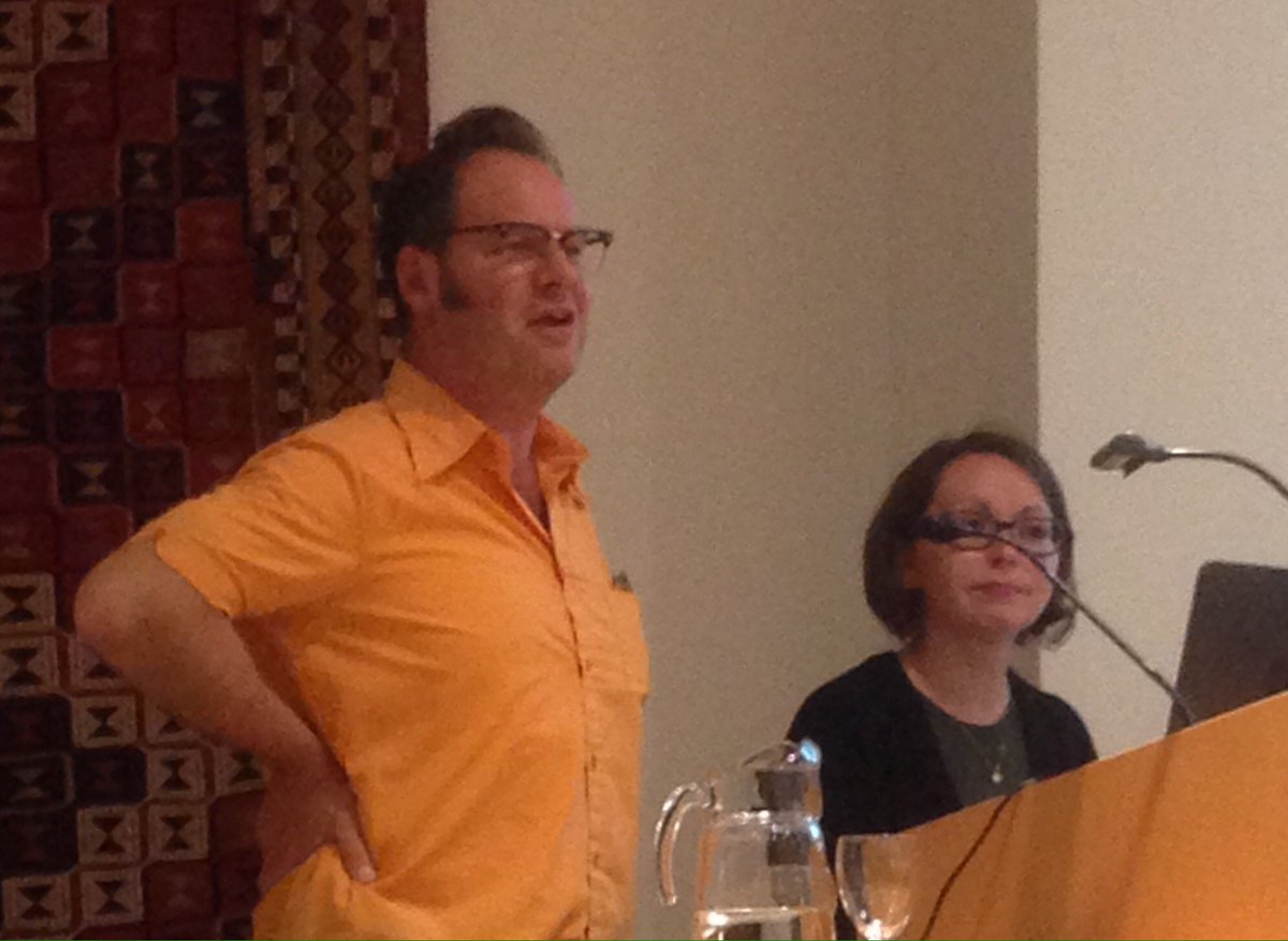 ASCHB_org_uk's tweet photo. Thanks for a delightful talk from David Hills &amp; Louise Mark of @Purcelluk @HLFLondon funded @Fulham_Palace https://t.co/de2PLhIQnm