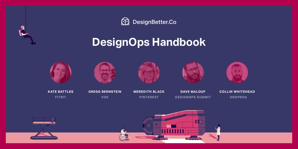 InVisionApp's tweet photo. Get insights from design leaders @daveixd, Meredith Black, @CollinWhitehead, Kate Battles, and @greggcorp—in the new DesignOps Handbook! 

Read it on https://t.co/tvxhdIywbH https://t.co/tsoALrV490 #DesignBetter https://t.co/O2n79ndwRA