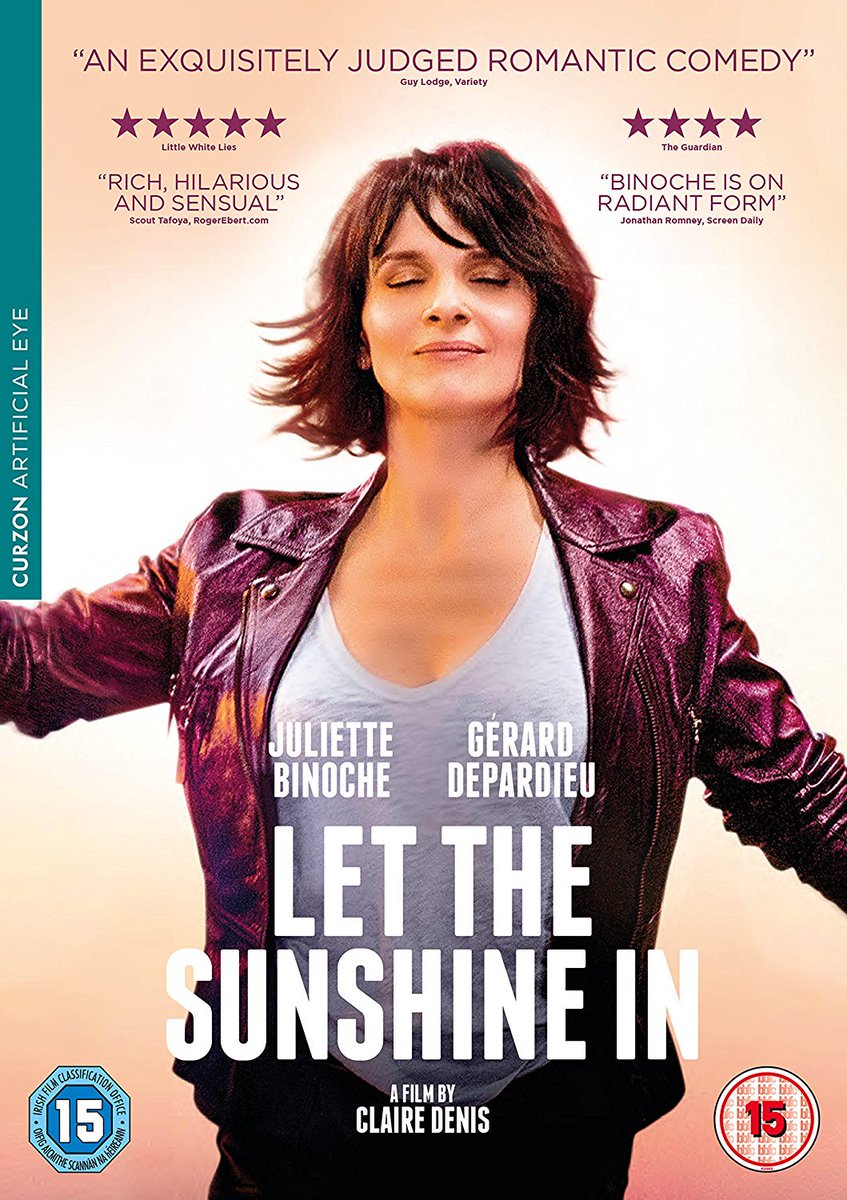 filmdialogstore's tweet photo. #NEW! #LetTheSunshineIn #JulietteBinoche #GerardDepardieu #ClaireDenis comedy out on #DVD #BluRay https://t.co/SX6Str9t9M #EuropeanCinema #BestComedies #ModernComedy #EuropeanComedy https://t.co/CYfi3nBzFW