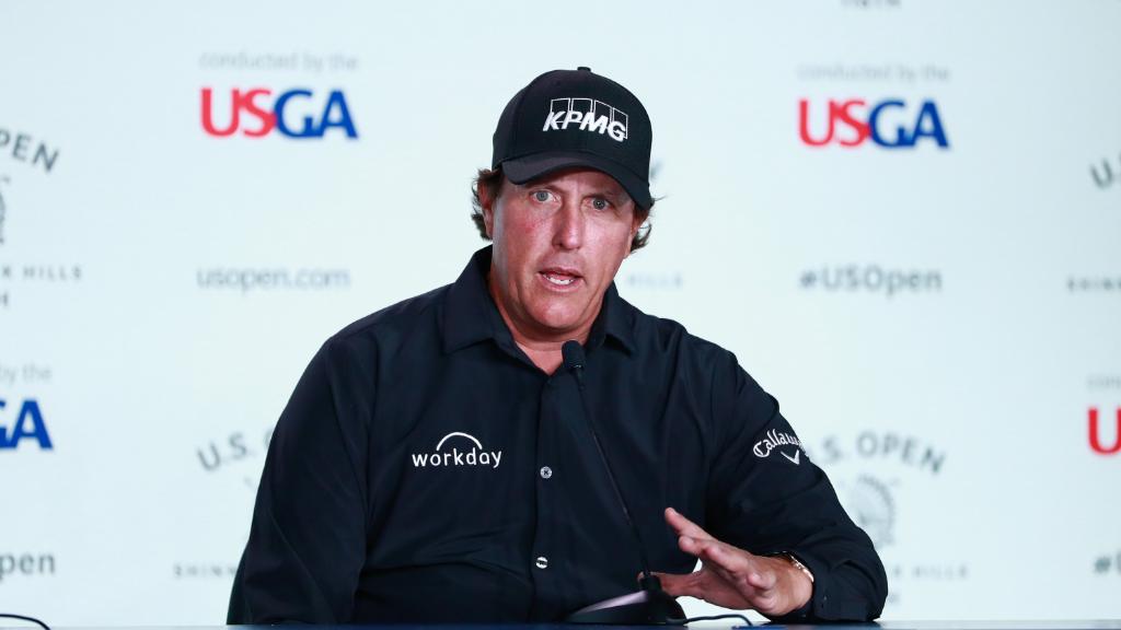 usopengolf's tweet photo. Phil Mickelson finished tied for fourth in the #USOpen at Shinnecock Hills in 1995, and was the runner-up in 2004. One term that comes to mind for this week? Unfinished business. https://t.co/21ePttn0KA https://t.co/NWFVxQ8e0H