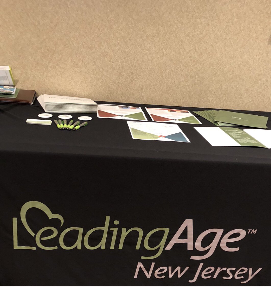 LeadingAgeNJDE's tweet photo. #LeadingAgeNJ exhibited at the @njaging #NJFAConference2018 and had a great opportunity to showcase our work to industry leaders and attendees.  Become a member of #LANJ and enjoy a myriad of benefits and useful services.  To learn more, visit https://t.co/wXB8UAHmtd https://t.co/vD3zSx0ia1