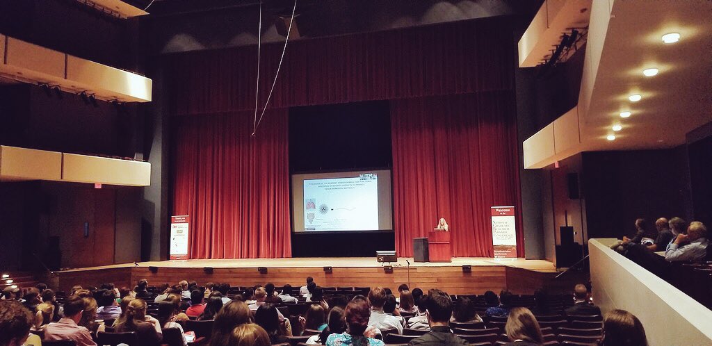 ngrpc18's tweet image. Our fourth and final plenary lecturer, Prof. Karen Wooley! Thanks for sharing about sugar derived biodegradable polymers for clinical applications. #glucose #nanocarriers #NGRPC18