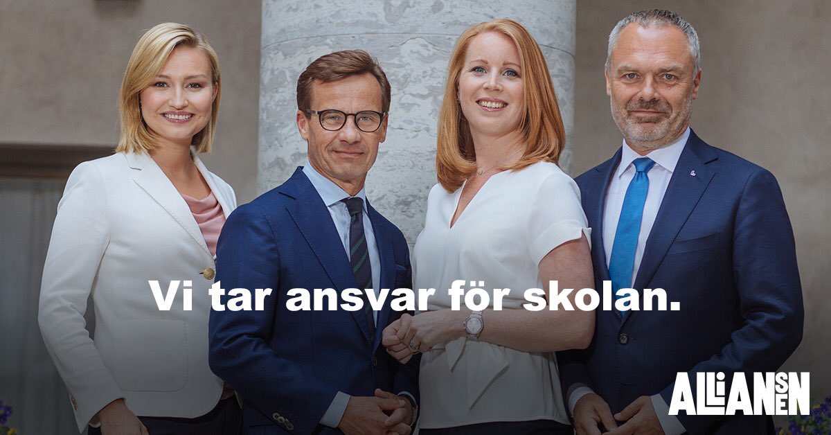 Vi är beredda på att ta ett långsiktigt ansvar för den svenska skolan. Vi vill genomföra reformer som stärker skolans kunskapsfokus, så att Sverige inom tio år är bland de tio bästa i kunskapsmätningen PISA. dn.se/nyheter/sverig…