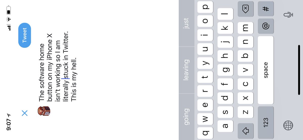 tomdale's tweet image. Composing tweets looks like this for some reason. #courage #itjustworks #designishowitworks