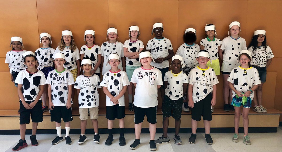 MrsChuteGrade3's tweet photo. 2018 4CH Field Day~ Love my 101 Dalmatians ❤️🐾 https://t.co/eARx4BEN4C
