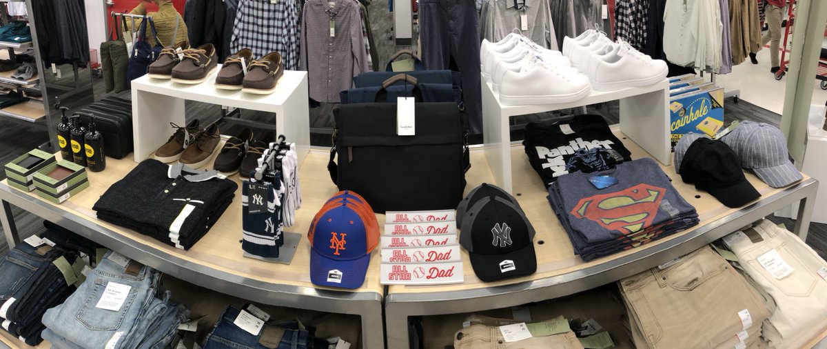 Made a fun little father's day moment in our men's department! Something for every kind of dad. On-the-go? Sports fanatic? Super-dad? Come see our selection! 🧔🏻❤️🎯