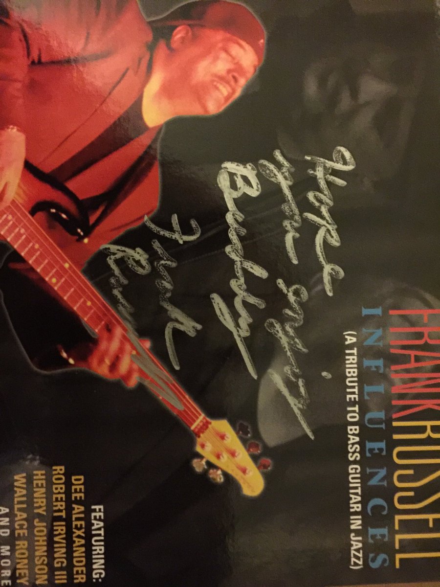 BuddyFambro's tweet photo. Check out Chicago electric bass guitarist, Frank Russell on his latest CD release “Influences”!  High level performances,  under the creatively unique and extremely capable leadership of my long time friend.  The next stream in jazz, funk &amp; fusion! https://t.co/MpST9plP3q