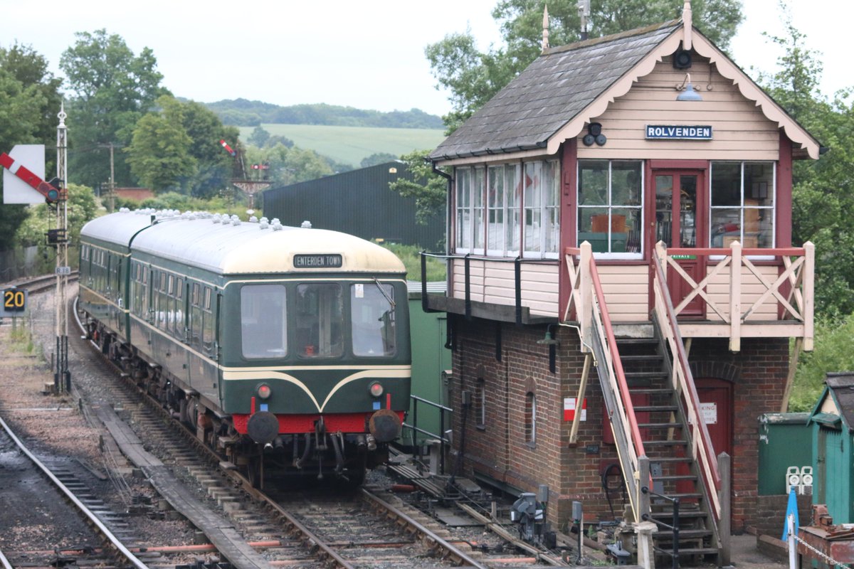 beeranddiesels's tweet image. Paid a passing visit to Rolvenden on the Kent &amp;amp; East Sussex Railway today. Saw their resident Class 108 passing through. @KandESRailway #Class108 #Rolvenden