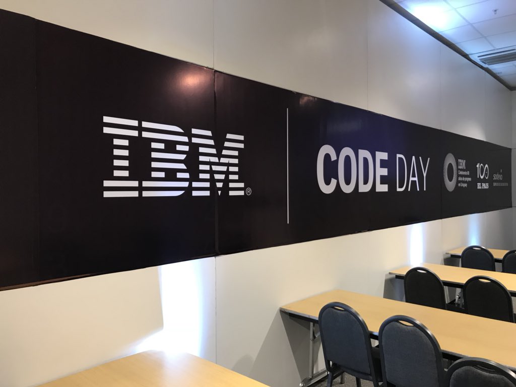 Flare's tweet image. Todo listo! #IBMCodeMVD #KONA