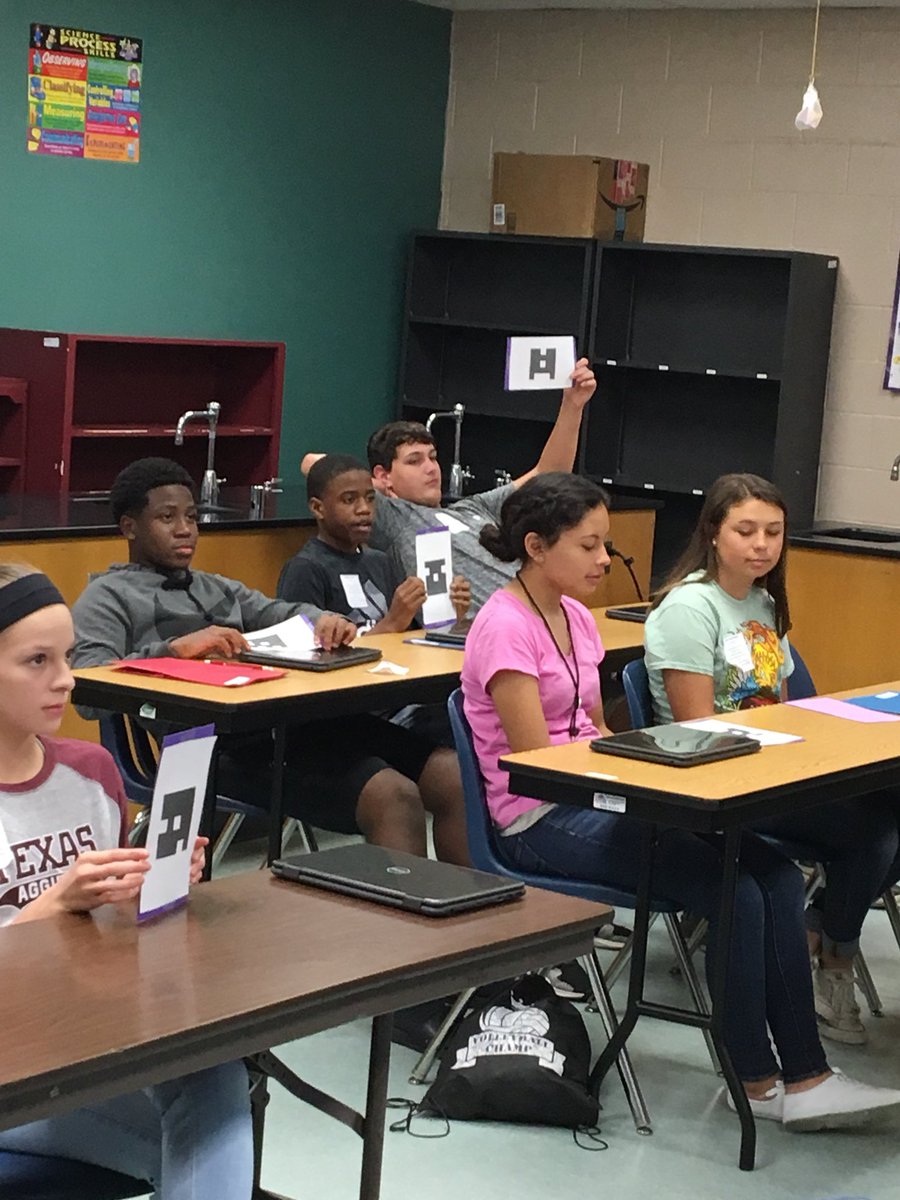 LHS ECHS kids are amped-up in Talylor/McGuire’s Summer Bridge session #LufkinLearns #LufkinECHS