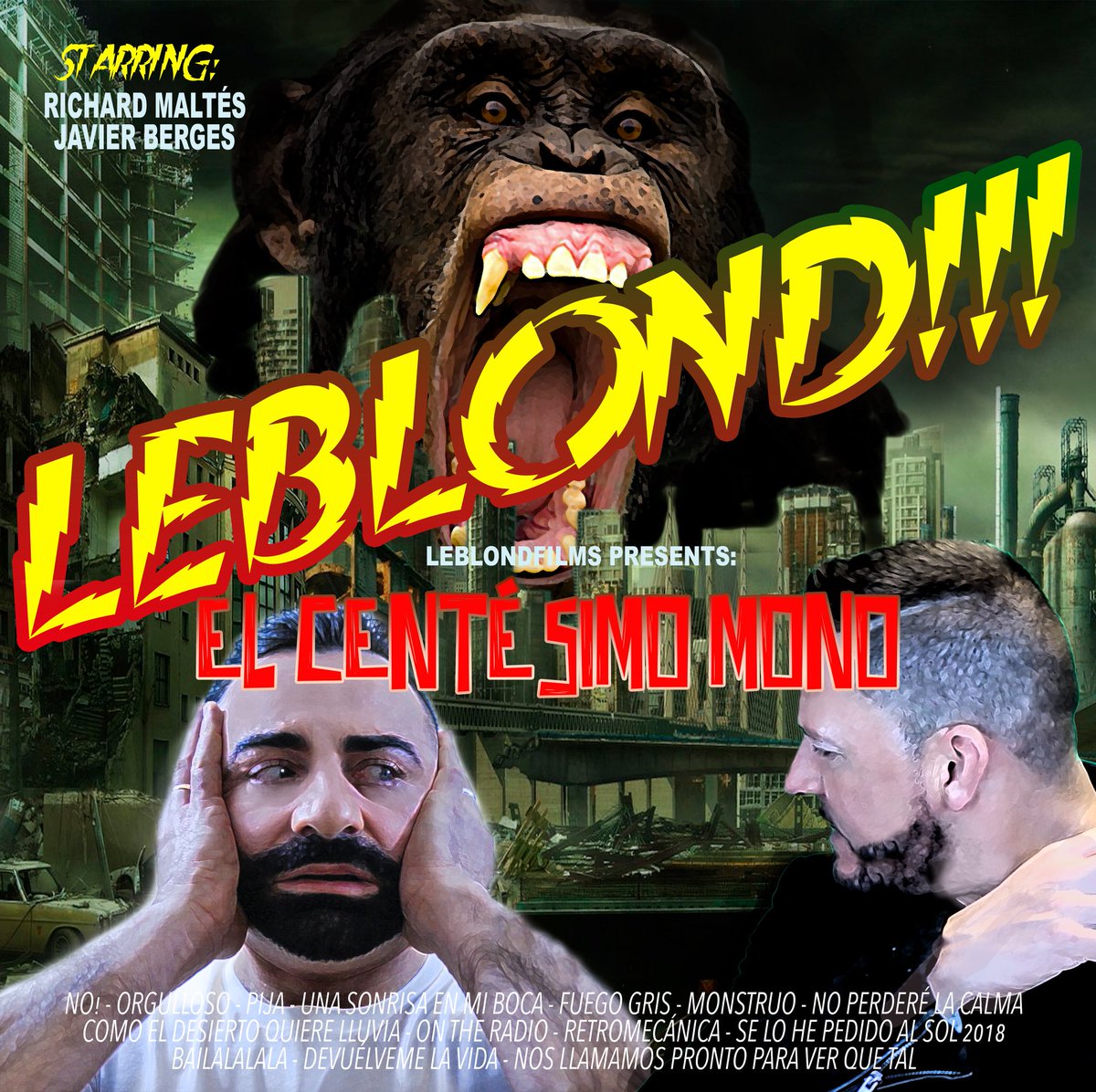 leBlondoficial's tweet photo. Orgulloso, el nuevo tema de leBlond que hemos hecho con motivo de la celebración de el @OrgulloGay_ en casi toda España.  Es nuestro granito de arena en esta causa que por desgracia aún tenemos que reivindicar. En septiembre estrenaremos disco, El Centésimo Mono. @OrgulloMadrid https://t.co/EpWn6BZQ4a