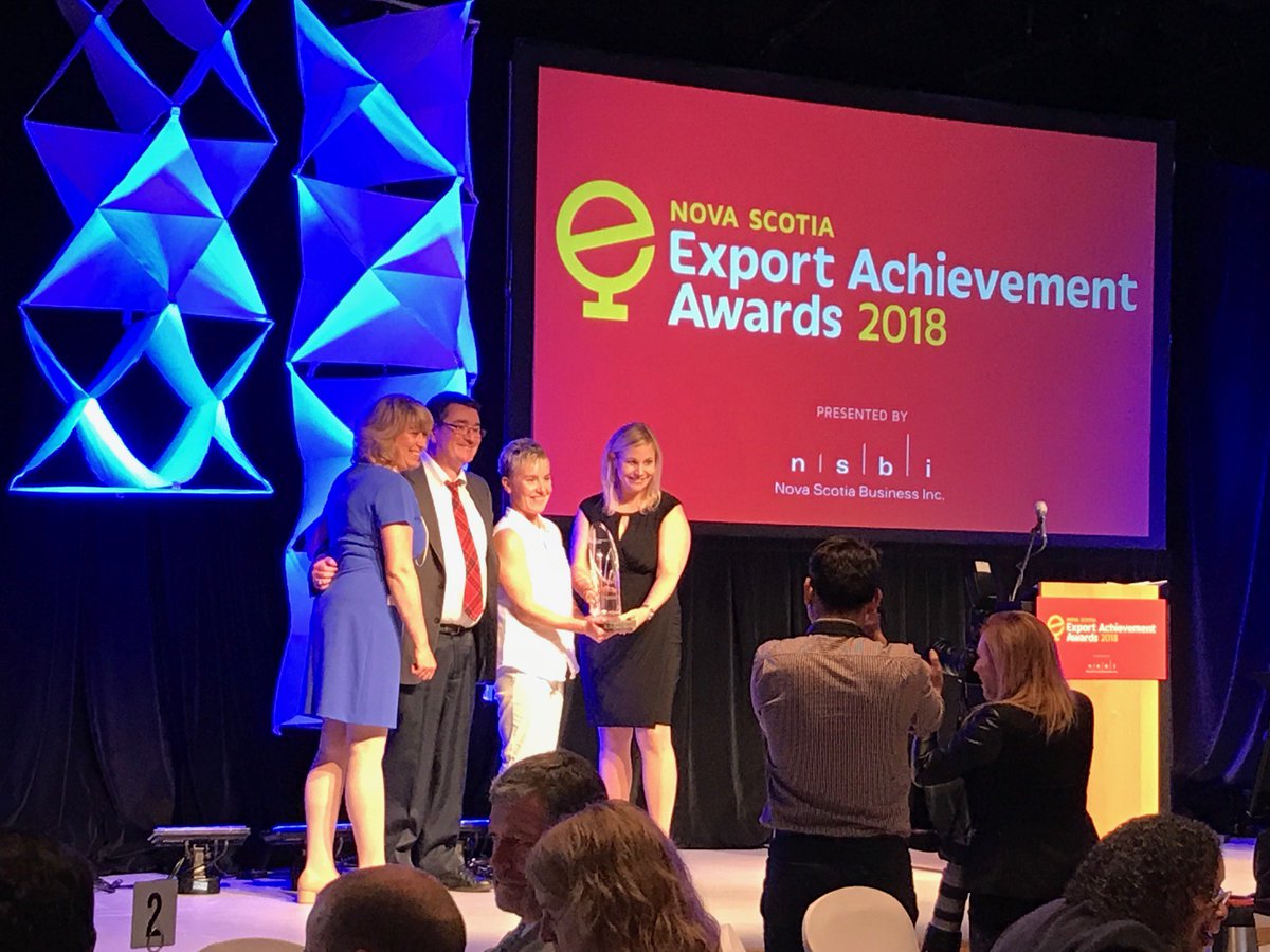 AtlanticTCS's tweet photo. Congratulations to all the fantastic exporters at the #NSEAA! Some @TCS_SDC clients stood out, such as @springloadedtec, @BlueLight_Inc, @Intertalk as well as @TonysMeats. #ThinkExport #EXportant #NovaScotiaBusiness @NSBI https://t.co/BLFXXAT4Bs