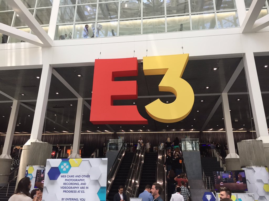 Finally at #E30218, excited to see what's new! 

What game is everyone hyped about this year?