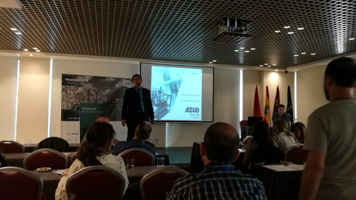 AZUDWater's tweet photo. Presenting the AZUD filtration solutions at IWA Regional Conference of Water Reuse and Salinity Management https://t.co/BqDpfFbTIZ
Presentando las soluciones de filtración AZUD en #IWARESA https://t.co/ALg7QhxIJT https://t.co/aPPNTGHQuW