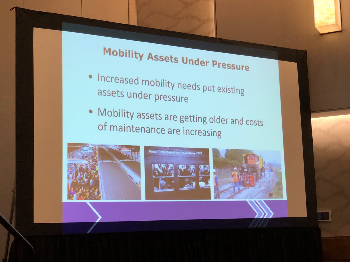 Thanks <a href="/APTA_info/">APTA</a> for the opportunity to present at this morning’s session, "How Data Can Improve Asset Management Practices: Digital Asset Management" #APTArail18 @fredericbana #Denver