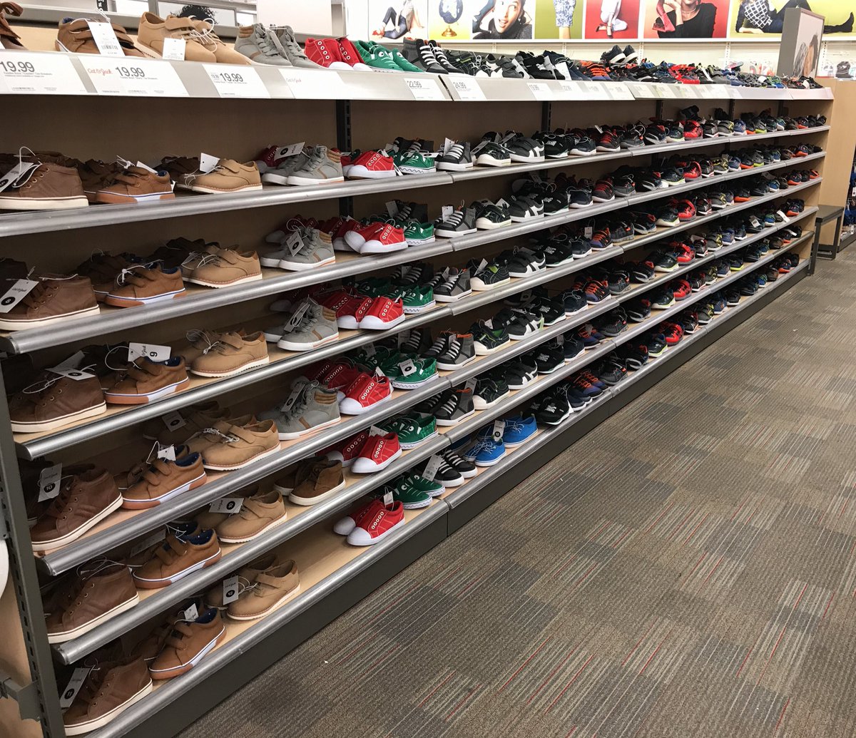 MaggieS2324's tweet photo. Unboxing continues at Camillus! #targetstyle #T2324 #shoes #CatAndJack https://t.co/P8Qw98UFJ3