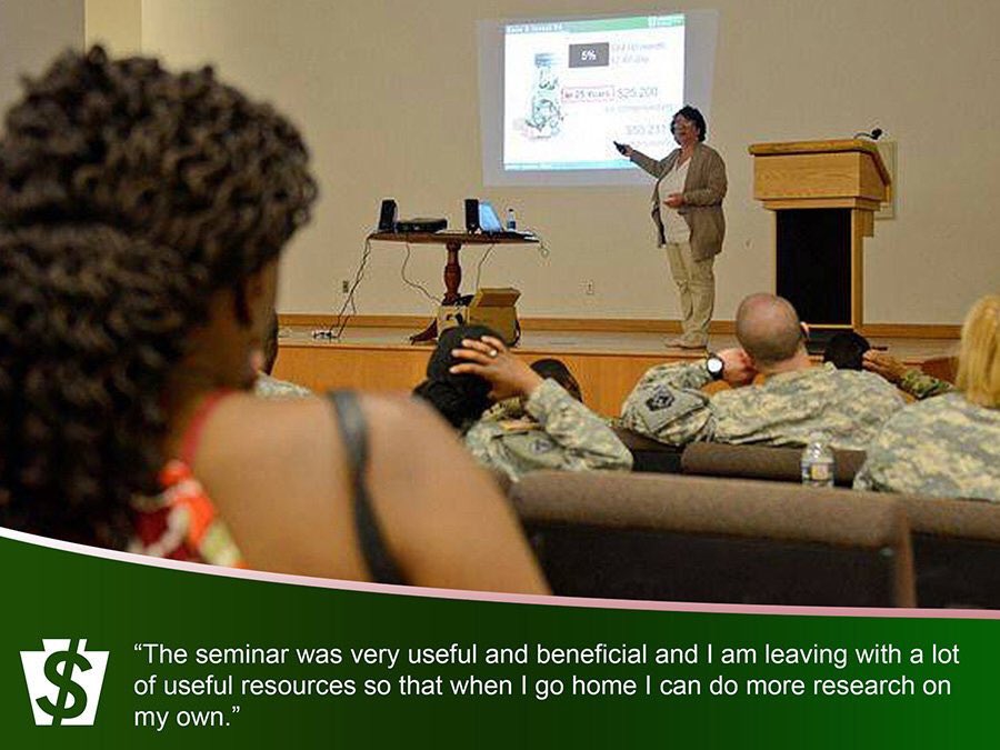 LibertyUSO's tweet photo. Join us for “Making $ense of Finance” in #Annville on Sept 7. This free event is open to military, veterans, & their families! Our partners @AdvantageCCS @PADMVA @PANationalGuard @PAAttorneyGen @Military1Source @bbb_us #ArmyCommunityService #FTIG https://t.co/2UciOLDLGR https://t.co/QPH2vUB9sR