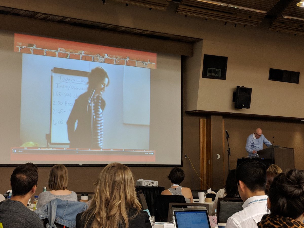 aassoiants's tweet photo. David Granier cracking apart the #stigma around #mentalhealth #WellnessSummit18 @healthycampusab @CMHA_AB https://t.co/NGmJUEQ6A8