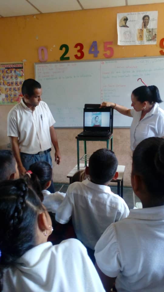 cbitSanFco's tweet photo. Actividad "Conociendo nuestro Bolívar Soberano" https://t.co/Kud7K3ul72
