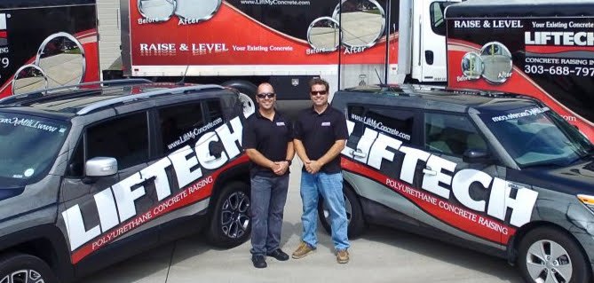 LiftMyConcrete's tweet photo. Every business has an origin story. Liftech’s is rooted in the friendship of its owners, whose complementary skills support a shared vision for their innovative, customer-service-focused #concrete repair business: https://t.co/1SOiPpzPOJ @TeamDaveLogan #makingconcreteinteresting https://t.co/7zII2lBdjS