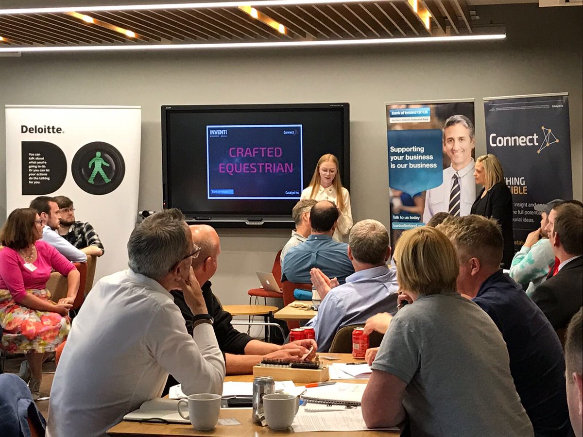 Brilliant 60 second pitches from some of our #Invent2018 finalists at Mentor Day <a href="/DeloitteNI/">Deloitte NI</a>