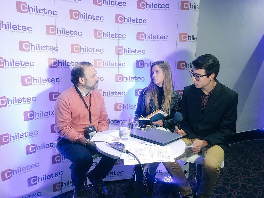 ChiletecOrg's tweet photo. Invitamos a todos los asistentes de #ExpoChiletec a contarnos sobre tu empresa, y el trabajo que realizan en pro a la  #TransformaciónDigital https://t.co/9nYMKrG4UE