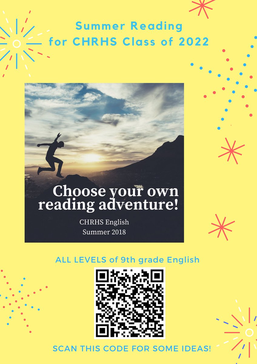 irisdagmar's tweet photo. This year our CHRHS English summer reading features CHOICES! Here are a couple of lists I made to get our readers started. https://t.co/Q0IegtacqI @pforster25 @pennykittle #studentchoice #makerealreaders #choicebuildsliteracy #readersofmaine https://t.co/PFHUdlnykQ