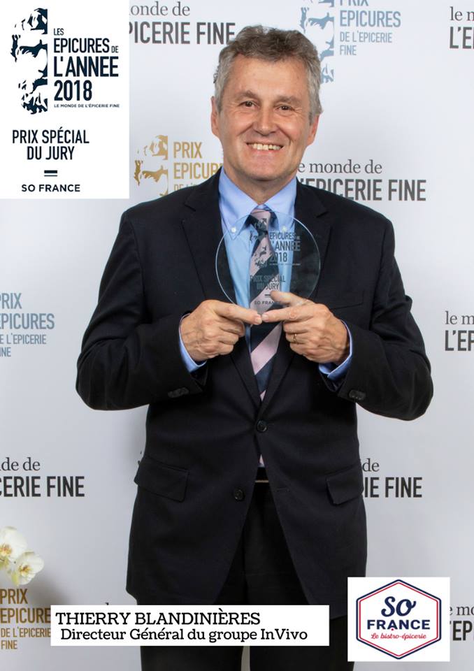 Retour en image sur la remise de prix du meilleur concept 2018 #SoFrance dans le cadre des #Epicures de l'épicerie fine 2018 🇫🇷 #épiceriefine #gastronomie #cultureàlafrançaise